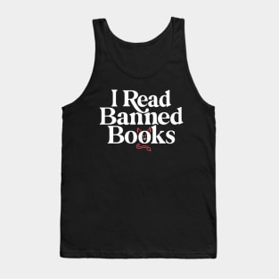 I Read Banned Books Tank Top